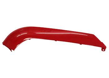 INSETTO RIGHT SIDE SKIRT - RED