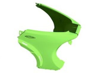 MODENA FRONT UNDERSEAT PANEL - GREEN