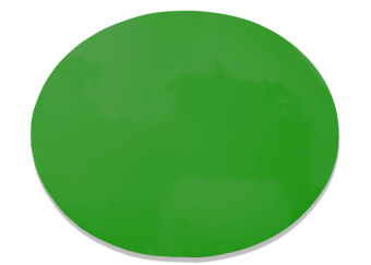 STICK ON BACKGROUND - OVAL - GREEN