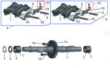 CAMSHAFT WITH BUSHES