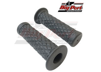 BIG PORT M/C GRIPS CLOSED END DIAMOND -7/8