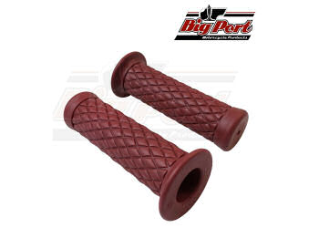 BIG PORT M/C GRIPS CLOSED END DIAMOND -7/8