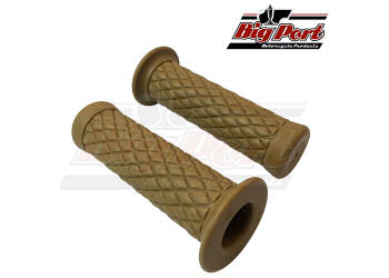 BIG PORT M/C GRIPS CLOSED END DIAMOND -7/8