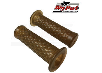 BIG PORT M/C GRIPS CLOSED END DIAMONDS -7/8