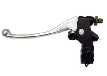 CLUTCH LEVER ASSY - Si/BLACK