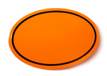 L. OVAL BOARD CADWELL - ORANGE