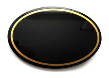 R. OVAL BOARD CADWELL- BLACK/GOLD