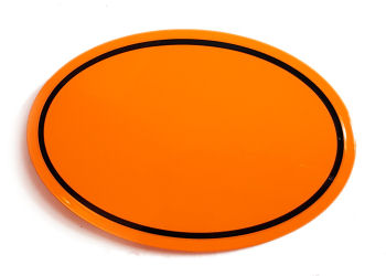 R. OVAL BOARD CADWELL - ORANGE