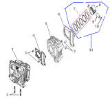 150cc BORE-UP KIT SPARE PARTS