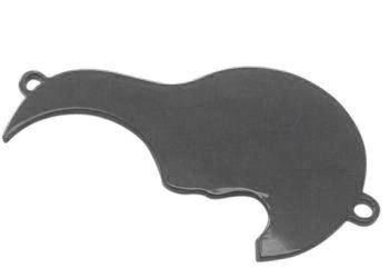 INSETTO FRONT FENDER LEFT COVER - GREY