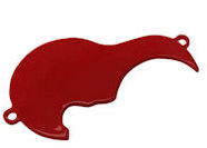 INSETTO FRONT FENDER RIGHT COVER - RED