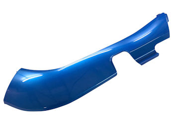 INSETTO LEFT SIDE SKIRT - BLUE