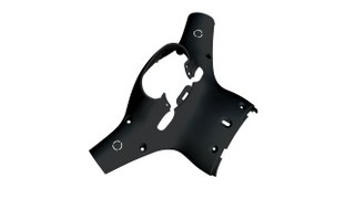 LOWER HANDLEBAR COVER - BLACK