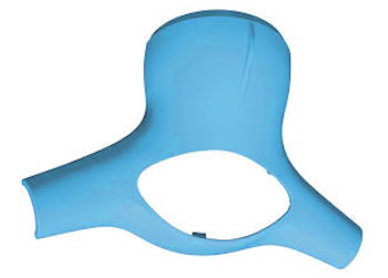 HANDLEBAR UPPER COVER - BLUE