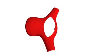 MODENA UPPER HANDLEBAR COVER - RED