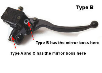 FRONT MASTER CYLINDER ASSEMBLY - TYPE B