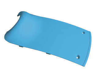 FRONT FENDER REAR PANEL - BLUE