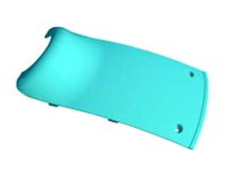 FRONT FENDER - REAR SECTION