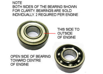 REGAL RAPTOR CAMSHAFT BEARING