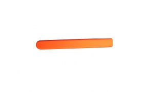 MODENA LEG SHIELD DECORATIVE STRIP C - ORANGE