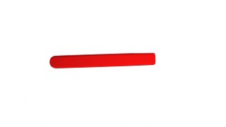 MODENA LEG SHIELD DECORATIVE STRIP C - RED