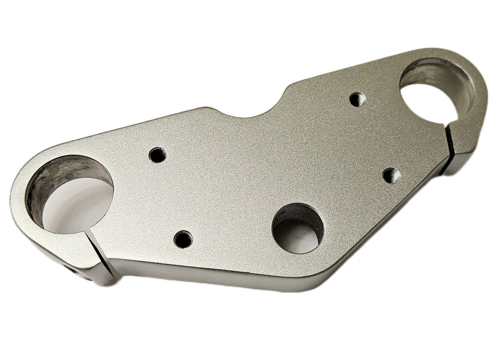 TOP STEERING YOKE - SILVER