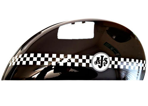 MODENA REAR RIGHT SIDE PANEL - BLACK CHEQUERED
