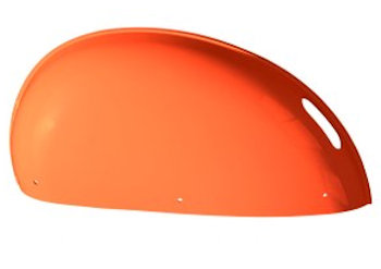 MODENA REAR LEFT SIDE PANEL - ORANGE