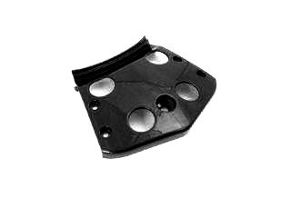 A9 REAR CENTRE COVER  BLACK