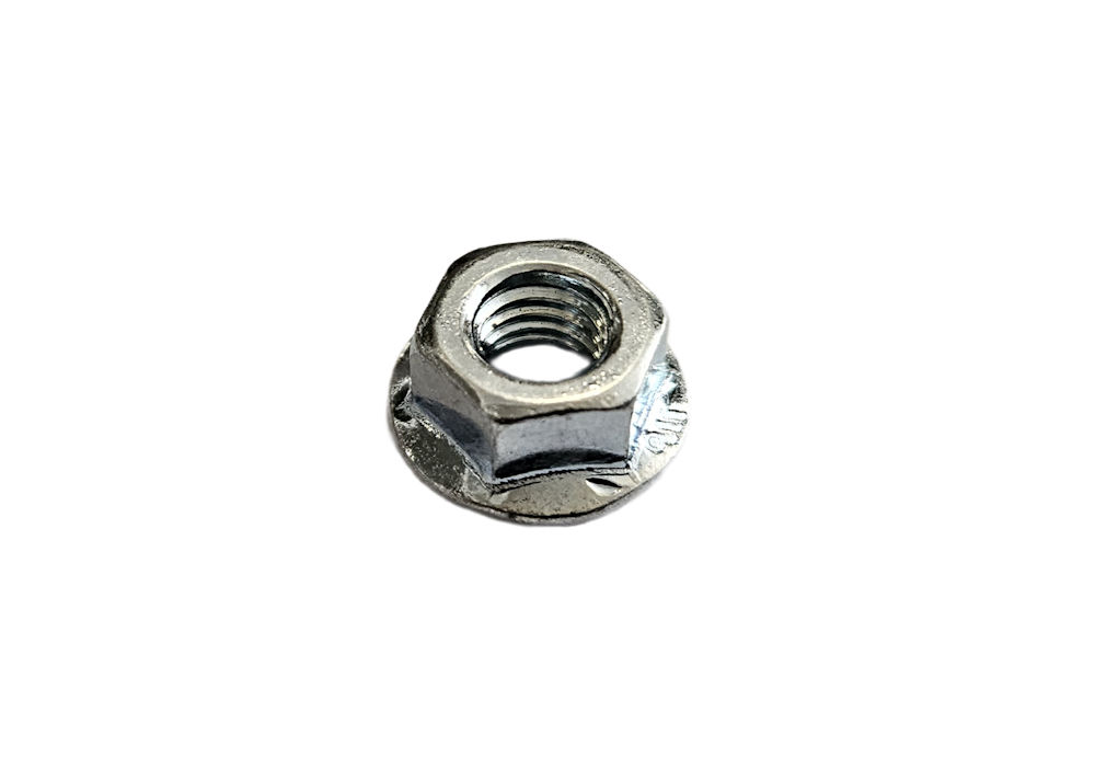 M6 NUT FLANGE (serrated)