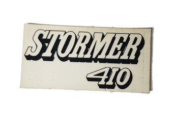 410 STORMER DECAL (aged)