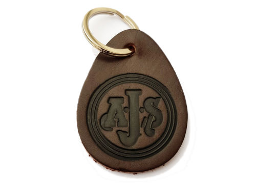 Nappa | Dark Brown | AirTag Key Ring