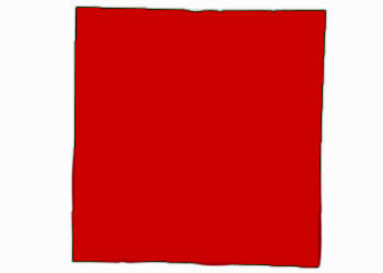 STICK ON BACKGROUND RED/SQUARE