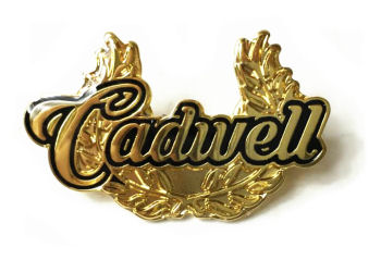 CADWELL GOLD LOGO BADGE