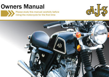 CADWELL 125 OWNERS MANUAL (Euro 3)