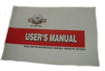 DD125E-8- OWNERS MANUAL (WATER COOLED)