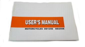 DD125E OWNERS MANUAL