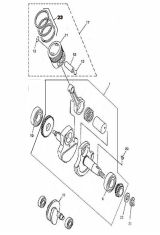 PISTON AND CRANKSHAFT