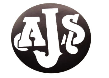 AJS  DECAL/STICKER - 58mm Dia.