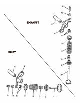 VALVES, SPRINGS AND ROCKERS