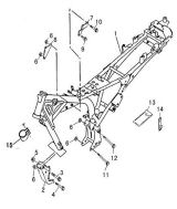 FRAME AND ENGINE MOUNTS