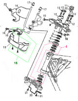 Headstock and Fairing Bracket