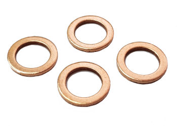 10mm COPPER WASHER SET X 4