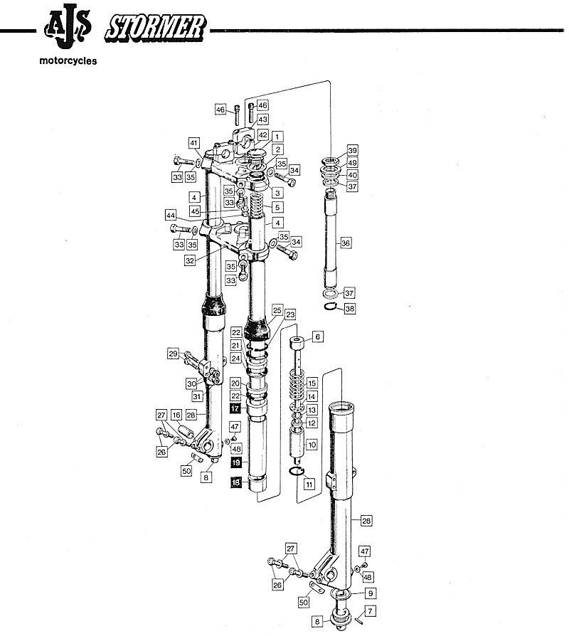 Section H - Front Forks