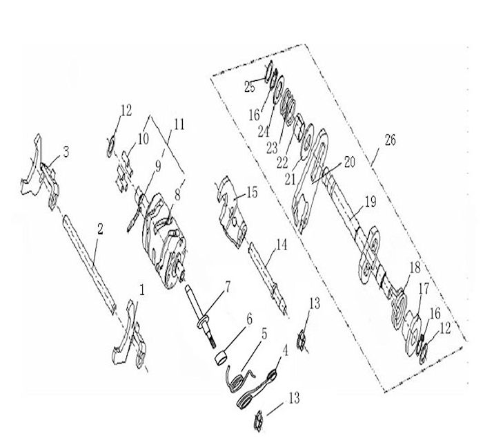 Gear Shifting Mechanism