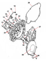 Left and Right Engine Casings