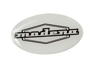 MODENA FRONT PROTECTOR BADGE - WHITE