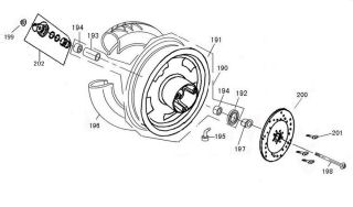 FRONT WHEEL - MODENA