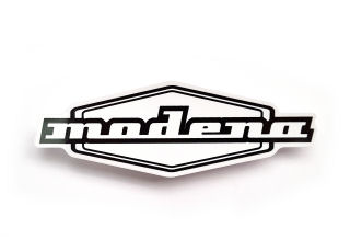 MODENA FRONT PANEL STICKER - B&W