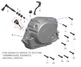 RIGHT C/CASE COVER AND CLUTCH MECHANISM